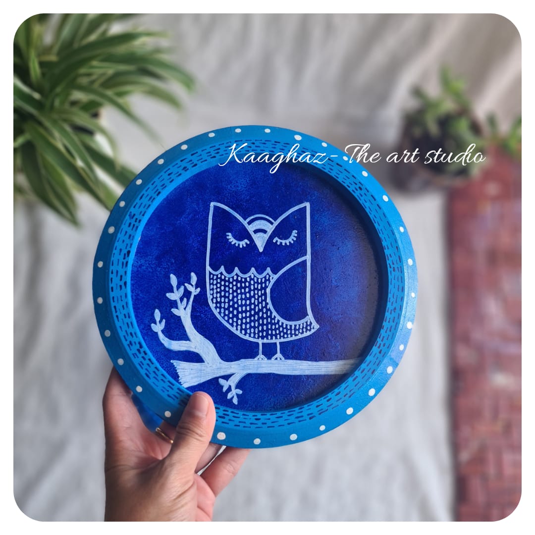 Wall Plates- Blue Owl