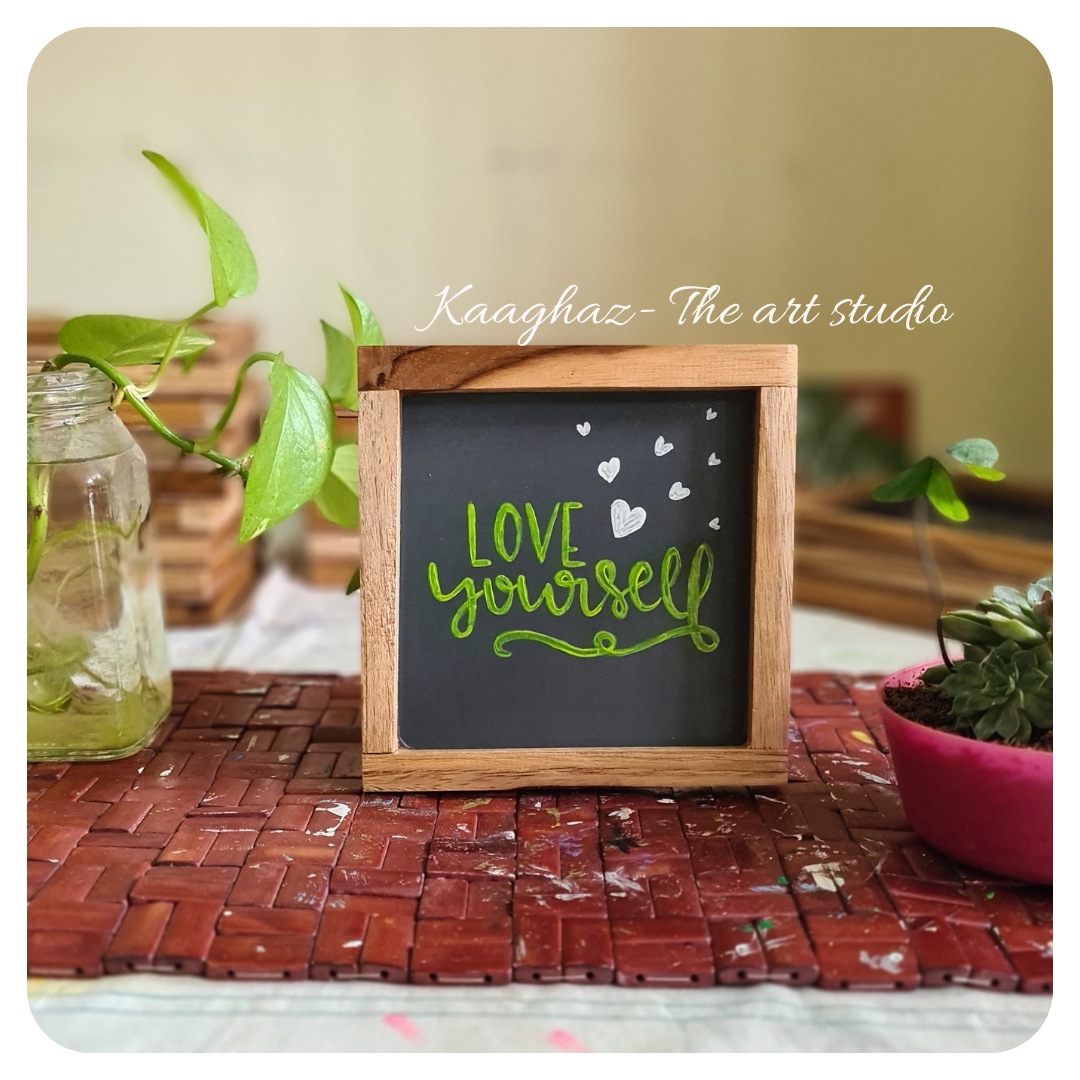Quote wall frame - Love Yourself