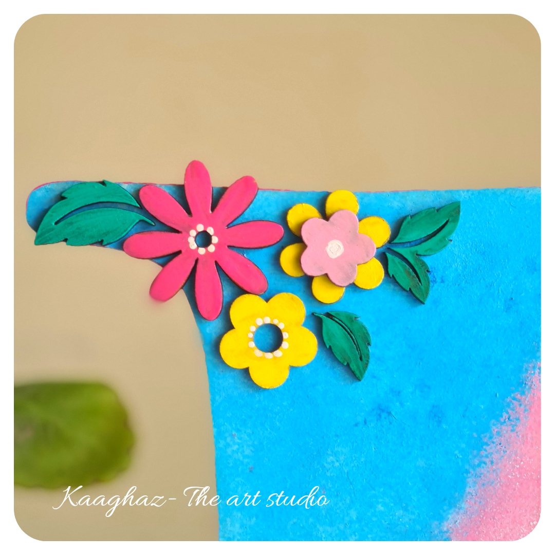 Unicorn theme nameplate for kids
