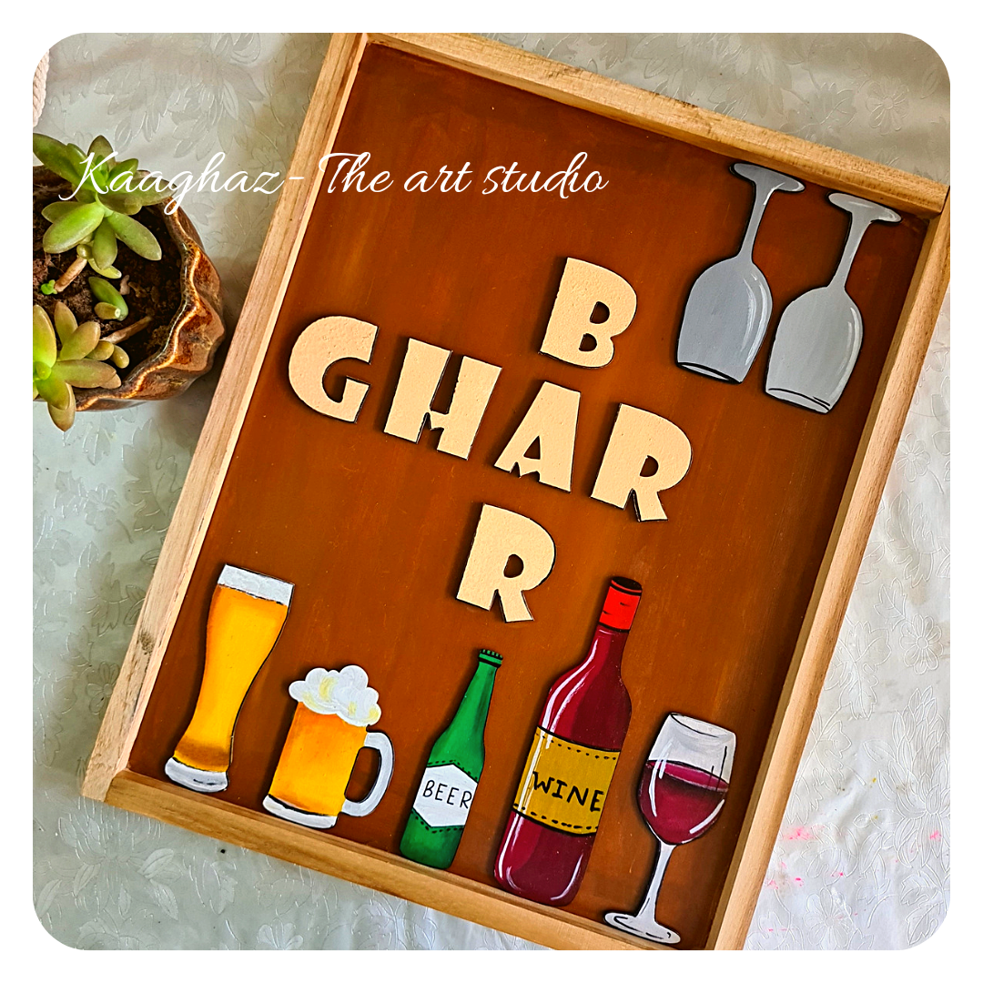 GHAR - BAR liquor wall décor