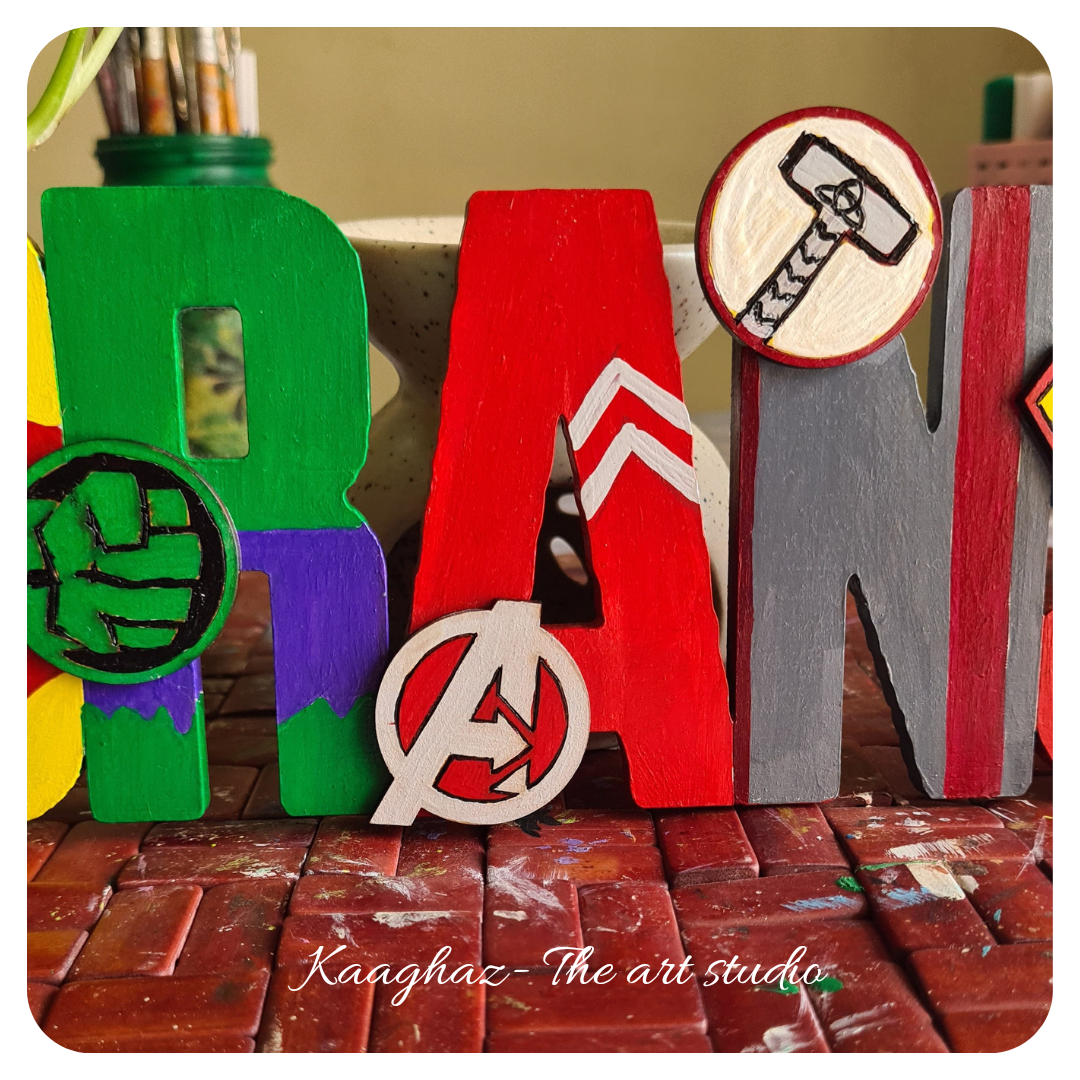 Superhero theme Nameplate