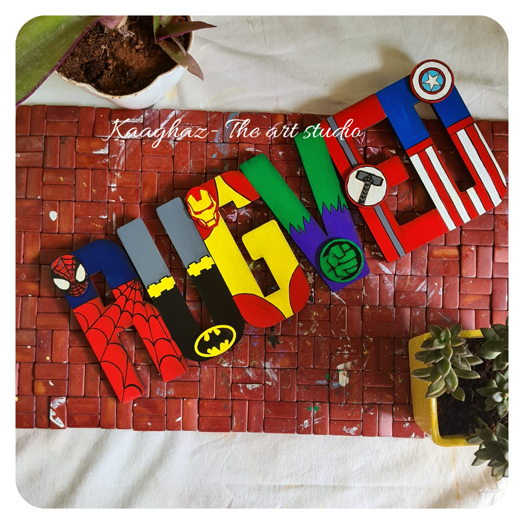 Superhero theme Nameplate